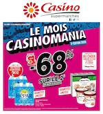 Catalogue Casino Supermarchés à La Pomponnette, avec 24 pages Prospectus Casino Supermarchés à La Pomponnette, "Le mois Casinomania", 24 pages, 16/11/2020 - 29/11/2020