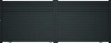 Portail coulissant aluminium gris anthracite "Vento" - L. 4,25 x H. 1,60 m en promo chez Brico Dépôt Clermont-Ferrand à 1 299,00 €