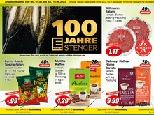 Edeka Stenger Prospekt für Aschaffenburg mit 2 Seiten Edeka Stenger Prospekt für Aschaffenburg: "So muss einkaufen sein!", 2 Seiten, 07.06.2023 - 10.06.2023