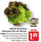EDEKA Salach - Herzstücke Blattsalat-Mix mit Wurzelballen Angebot im Prospekt Herzstücke Blattsalat-Mix mit Wurzelballen bei EDEKA im Salach Prospekt für 1,49 €