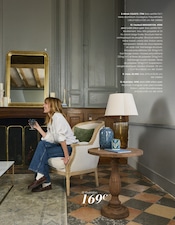 Promos Fauteuil dans le catalogue "VOYAGES INTERIEURS" de Maisons du Monde Fauteuil en promo dans le catalogue Maisons du Monde à la page 13