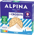 Les Crozets Nature - ALPINA SAVOIE en promo chez Intermarché Super Les Crozets Nature - ALPINA SAVOIE dans le catalogue Intermarché Super