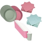 SUR TOUTE LA VAISSELLE À JETER COULEUR UNIE : ASSIETTES , SERVIETTES ET GOBELETS - CARREFOUR HOME en promo chez Carrefour Market Toulouse