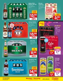 Bier im Netto Marken-Discount Prospekt "Aktuelle Angebote" mit 69 Seiten (Ludwigsburg)
