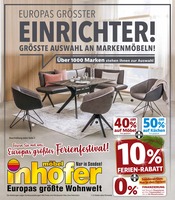 Möbel Inhofer Prospekt der aktuellen Woche, gültig von 08.08.2022 bis 27.08.2022 Aktueller Möbel Inhofer Prospekt "EUROPAS GRÖSSTER EINRICHTER!" mit 32 Seiten