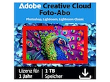 CREATIVE CLOUD PHOTOGRAPHY PLAN 1TB 1Y - [Multiplattform] von ADOBE im aktuellen MediaMarkt Saturn Prospekt für 209,99 €