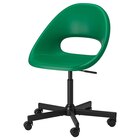 IKEA - Drehstuhl grün/schwarz Angebot im Prospekt Drehstuhl grün/schwarz bei IKEA im Prospekt Tolle Angebote für deinen Arbeitsplatz zu Hause für 39,99 €