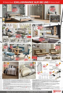 Sofa im Möbelzentrum Pforzheim Prospekt "ERST EINKAUFEN, DANN TRAUMREISE GEWINNEN!" mit 12 Seiten (Karlsruhe)