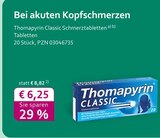 Classic Schmerztabletten bei mea - meine apotheke im Prospekt "" für 6,25 €