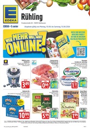 Supermarkt Prospekt von EDEKA in Schnelldorf Aktueller EDEKA Supermarkt Prospekt für Schnelldorf: Wir lieben Lebensmittel! mit 38} Seiten, 10.08.2026 - 15.08.2026