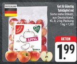Aktuelles Tafeläpfel rot Angebot bei E center in Würzburg ab 1,99 €