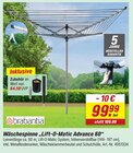 Wäschespinne Lift-O-Matic Advance 60 Angebote von brabantia bei toom Baumarkt Beckum für 99,99 €