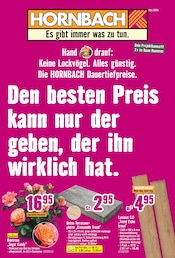 Aktueller Hornbach Baumarkt Prospekt in Neustadt und Umgebung, "Den besten Preis kann nur der geben, der ihn wirklich hat." mit 34 Seiten, 08.05.2024 - 05.06.2024