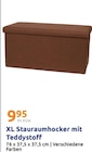 XL Stauraumhocker mit Teddystoff im Angebot bei Action in Frankenthal XL Stauraumhocker mit Teddystoff Angebote bei Action Frankenthal für 9,95 €