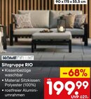 Sitzgruppe RIO im Angebot bei Netto Marken-Discount in Reutlingen Sitzgruppe RIO Angebote von HOME DELUXE bei Netto Marken-Discount Reutlingen für 199,99 €