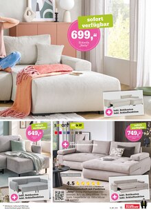 Ecksofa im aktuellen Höffner Prospekt (Hamburg) Ecksofa im Höffner Prospekt "150 JAHRE MÖBEL POWER" mit 28 Seiten (Hamburg)