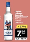 Original Lehment Rostocker Doppelkümmel von Lehment im aktuellen Netto mit dem Scottie Prospekt für 7,99 €