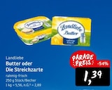 Konsum - Butter oder Die Streichzarte Angebot im Prospekt Butter oder Die Streichzarte bei Konsum im Prospekt "" für 1,39 €