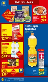 Wasser im Lidl Prospekt in Schwerin Aktueller Lidl Prospekt mit Wasser, "LIDL LOHNT SICH", Seite 66