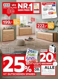 Tafel-Set im aktuellen XXXLutz Möbelhäuser Prospekt (München) Tafel-Set im XXXLutz Möbelhäuser Prospekt "NR. 1 BEIM PREIS" mit 32 Seiten (München)
