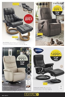 Relaxsessel im BRAUN Möbel-Center Prospekt "WINTER SALE" mit 22 Seiten (Freiburg (Breisgau))