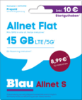 Allnet Flat 15 GB LTE/5G von Blau bei Rossmann im Angebot Allnet Flat 15 GB LTE/5G von Blau im aktuellen Rossmann Prospekt