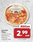 Pizza von Lorenzo im aktuellen combi Prospekt