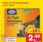 Air Fryer Backpapier im Angebot bei Netto Marken-Discount in Wunstorf Air Fryer Backpapier Angebote von Toppits bei Netto Marken-Discount Wunstorf für 2,49 €