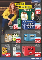 Bier im EDEKA Prospekt in Bad Honnef Aktueller EDEKA Prospekt mit Bier, "Aktuelle Angebote", Seite 21