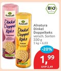 Dinkel Doppel Keks Zartbitter von Alnatura im aktuellen budni Prospekt