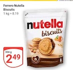 Nutella Biscuits Angebote von Ferrero bei GLOBUS Krefeld für 2,49 €