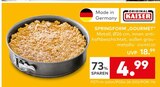 Aktuelle Backzubehör Angebote bei porta Möbel in Bielefeld Aktuelles Springform „Gourmet“ Angebot bei porta Möbel in Bielefeld ab 4,99 €