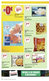 Offre Pizza surgelée dans le catalogue Casino Supermarchés du moment à la page 20