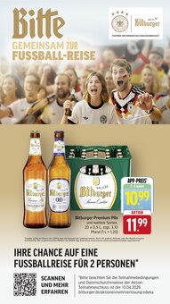 Bier im EDEKA Prospekt "Aktuelle Angebote" mit 49 Seiten (Albstadt)