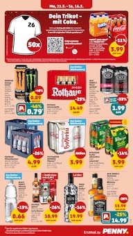 Coca Cola im Penny Prospekt "Wer günstig will, muss Penny." mit 38 Seiten (Singen (Hohentwiel))