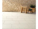 Carrelage de sol extérieur beige, ép. 8 mm "Castillon" - Brico Dépôt à Besançon Carrelage de sol extérieur beige, ép. 8 mm "Castillon" en promo chez Brico Dépôt Besançon à 16,28 €