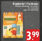 Aktuelle Krombacher Angebote bei EDEKA in Lippstadt Aktuelles Fassbrause Pfirsich Angebot bei EDEKA in Lippstadt ab 3,99 €