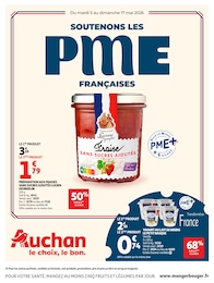 Prospectus Auchan Hypermarché à Bron "SOUTENONS LES PME FRANÇAISE", 12 pages, 05/05/2026 - 17/05/2026
