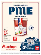 Catalogue Supermarchés Auchan Hypermarché en cours à Neuville-sur-Saône et alentours, "SOUTENONS LES PME FRANÇAISE", 12 pages, 05/05/2026 - 17/05/2026
