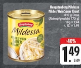 Mildessa Mildes Wein Sauer Kraut bei EDEKA im Neuenmarkt Prospekt für 1,49 €