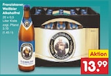 Weißbier Alkoholfrei von Franziskaner im aktuellen Netto Marken-Discount Prospekt für 13,99 €