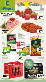 Krombacher im EDEKA Prospekt "Aktuelle Angebote" mit 16 Seiten (Lünen)