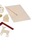 Laubsägen-Bastel-Set von CRELANDO für 9,99 € bei Lidl im Angebot Laubsägen-Bastel-Set von CRELANDO im aktuellen Lidl Prospekt