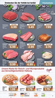 Fleisch im famila Nordwest Prospekt "Markt - Angebote" mit 36 Seiten (Oldenburg)