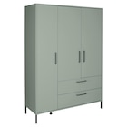 Aktuelle Kühlschrank Angebote bei XXXLutz Möbelhäuser in Hürth Aktuelles BABYKLEIDERSCHRANK Mia Grün Angebot bei XXXLutz Möbelhäuser in Hürth ab 419,90 €