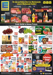 EDEKA Prospekt für Konzell mit 1 Seite EDEKA Prospekt für Konzell: Unsere Wochenendknüller!, 1 Seite, 30.06.2022 - 02.07.2022