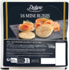 16 mini blinis à Lidl dans Beuvillers