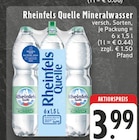 Mineralwasser bei EDEKA im Hünxe Prospekt für 3,99 €