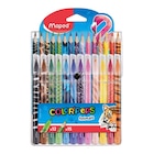 12 feutres + 15 crayons de couleurs "Animals" - MAPED - Carrefour 12 feutres + 15 crayons de couleurs "Animals" - MAPED à 3,14 € dans le catalogue Carrefour