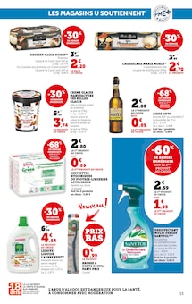 Promo Serviettes Hygiéniques dans le catalogue Super U du moment à la page 15